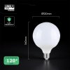 Żarówka LED V-TAC CREE CHIP 22W E27 kula glob G120 120Lm/W VT-242 3000K 2600lm 6 lat gwarancji
